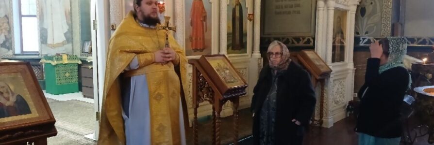 В храме состоялась служба для детей с ментальными нарушениями